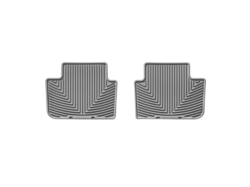 WeatherTech 04+ BMW X3 Rear Rubber Mats Grey W146GR