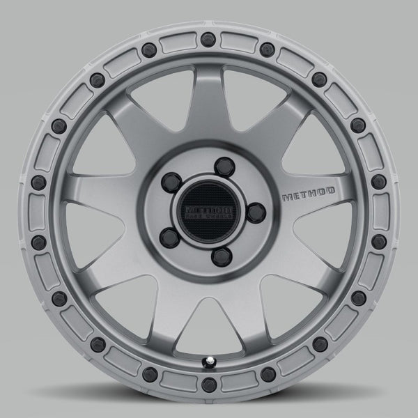 Method MR317 17x8.5 0mm Offset 5x5 71.5mm CB Matte Black Wheel MR31778550500