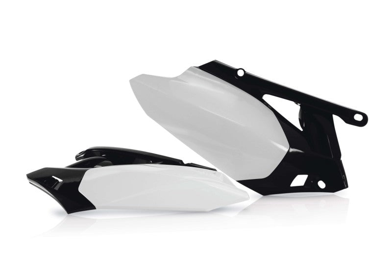 Acerbis Side Panel Set (White/Black) For 10-13 Yamaha Yz450F 2171811035