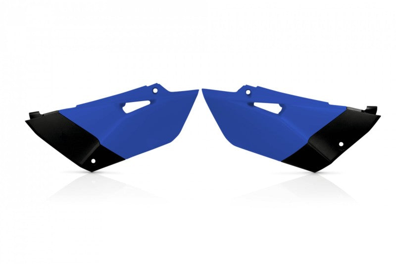 Acerbis Side Number Plates For Yamaha Blue/Black () 2403051034