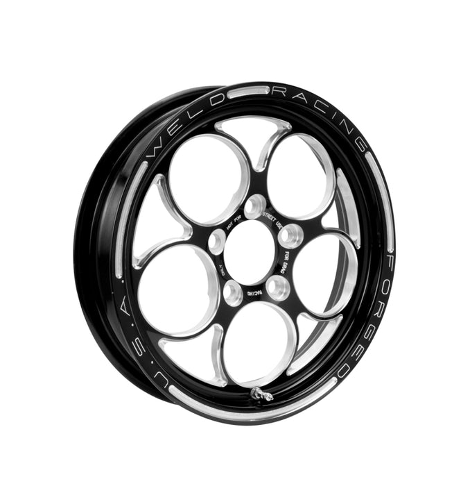 Weld Magnum 1-Piece 15x3.5 / 5x4.5 BP / 1.75in. BS Black Wheel Non-Beadlock 86B-15204