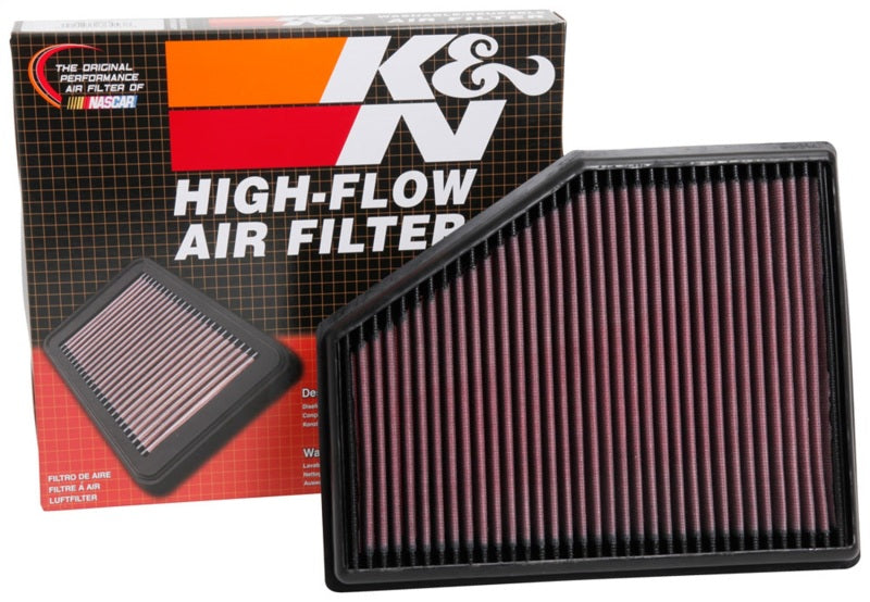 K&N 33-3079 Air Panel Filter for BMW 740I L4-3.0L F/I 2015-2018