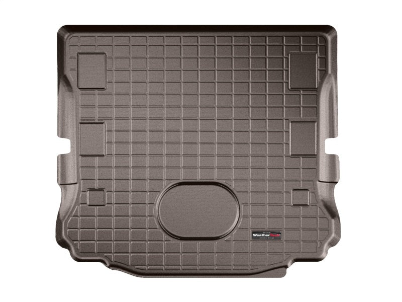 WeatherTech 2015+ compatible with Jeep Wrangler Cargo Liner Cocoa (Works w/Alpine Premium 9-Speakers) 431055