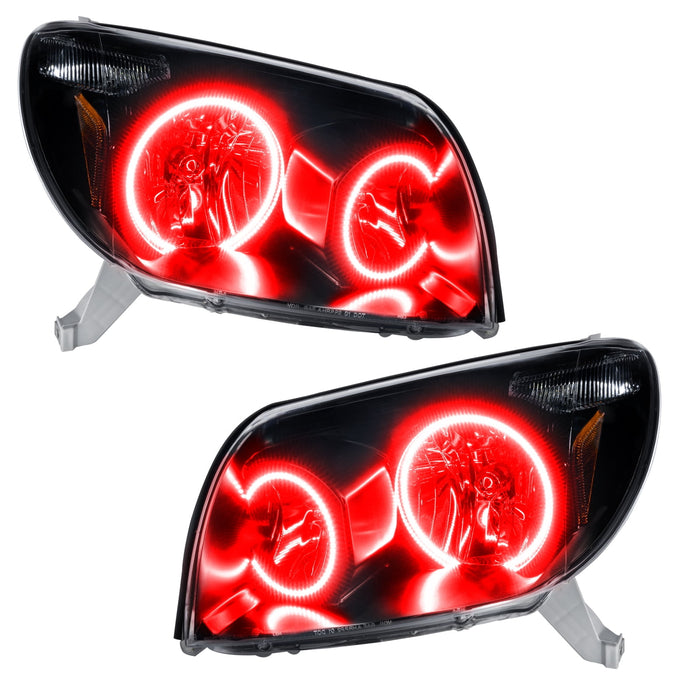 For 2003-2005 Fits toyota4-Runner SMD Headlights Black Oracle