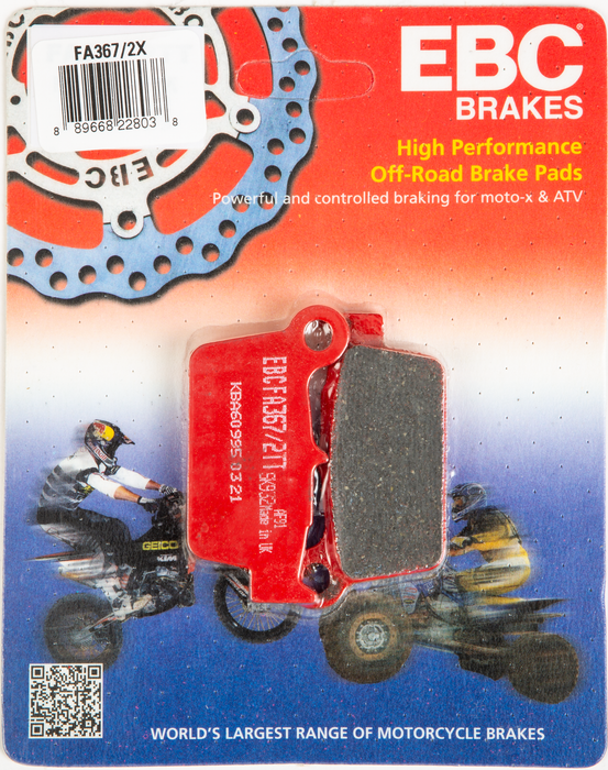 EBC FA367/2X - Carbon X Rear Brake Pads