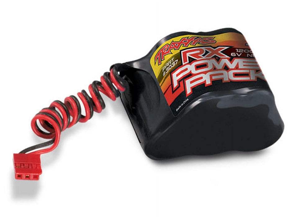 Traxxas 3037 - Power Cell 5C 6C NiMH Battery 1200mAh, RX Power Pack, Hump