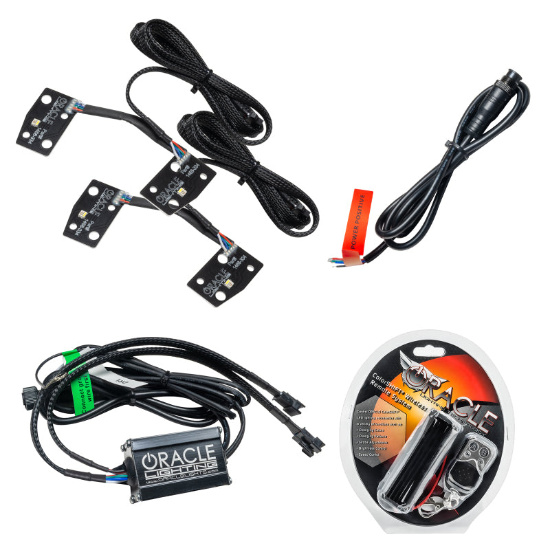 Oracle 2021 Fits Ford Bronco DRL Upgrade W/ Halo Kit Colorshift W/ Rf Controller See Warranty 1468-330