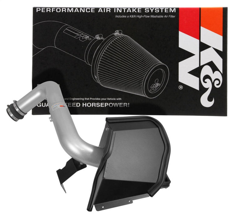 K&N 14-16 Kia Forte Coup L4-1.6L F/I Silver Typhoon Short Ram Intake 69-5316TS
