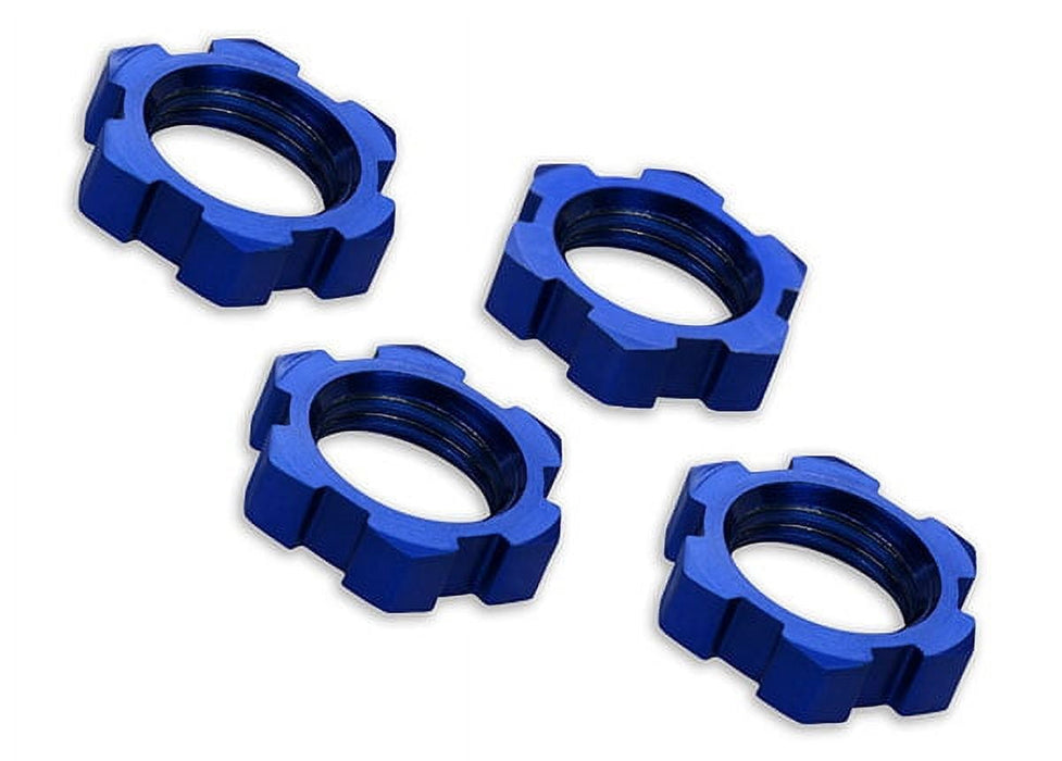 Traxxas X-Maxx Blue-Anodized Wheel Nuts