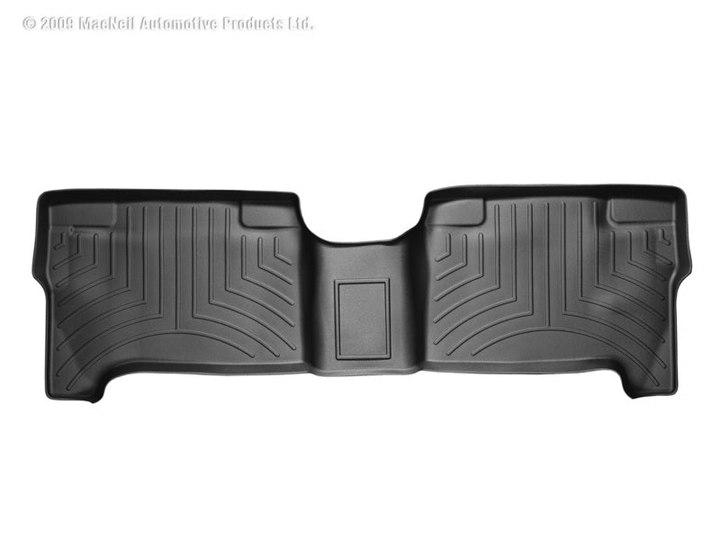 WeatherTech 04-06 Toyota Tundra Double Cab Rear FloorLiner Black 440302