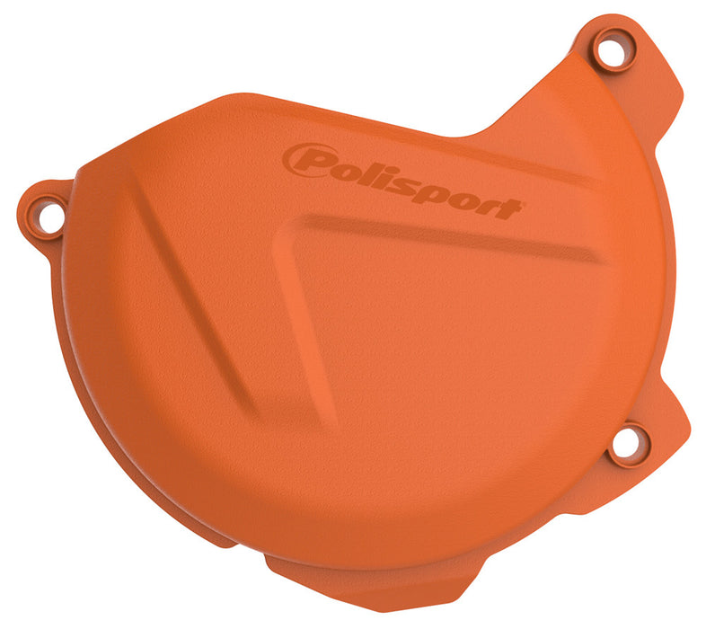 Polisport Clutch Cover Guard (Orange KTM) Compatible With 13-15 KTM 250SXF