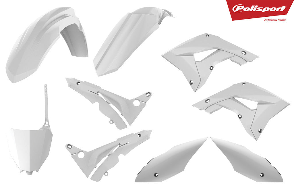 Polisport Honda Complete Restyle Kit (WHITE) For 02-07 HONDA CR250