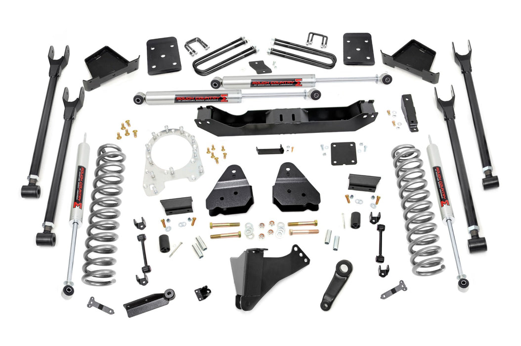 Rough Country 6 Inch Lift Kit 4-Link Ovld M1 Ford F-250/F-350 Super Duty (17-22) 56040