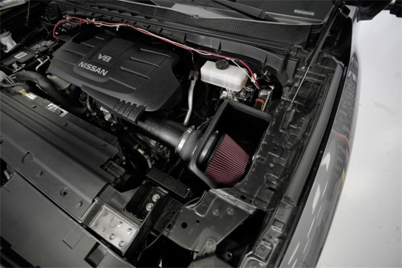 K&N 63-6019 Aircharger Intake Kit for NISSAN TITAN V8-5.6L F/I, 2017-2019