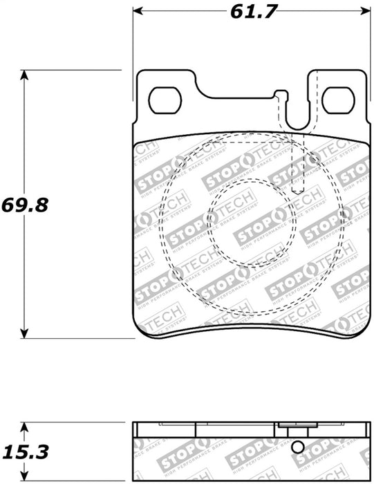 StopTech Street Touring Brake Pads 308.0603