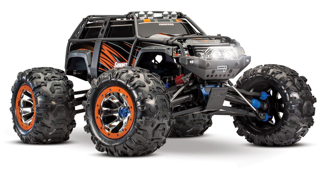 Summit: 1/10 Scale 4WD Electric Extreme Terrain Monster Truck with TQi Traxxas Link™ Enabled 2.4GHz Radio System
