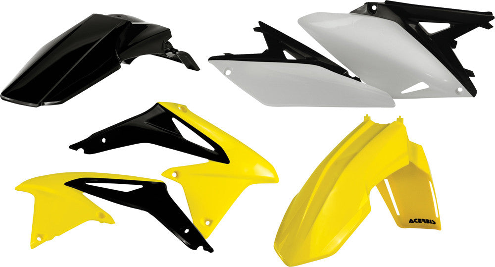 Acerbis Plastic Kit (13 OEM) for 08-17 Suzuki RMZ450