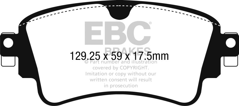 Ebc Yellowstuff Brake Pad Sets DP42254R
