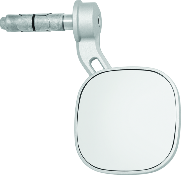 Kuryakyn Dillinger Bar End Mirrors Silver 6656