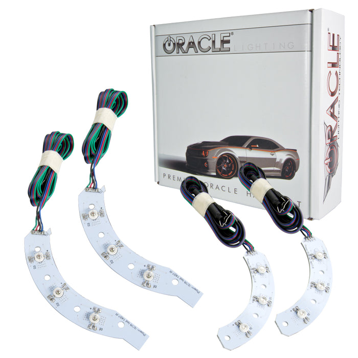 Oracle 14-15 Chevy Camaro RS Headlight DRL Upgrade Kit - ColorSHIFT w/ Simple Controller Fits select: 2014-2018 CHEVROLET CAMARO