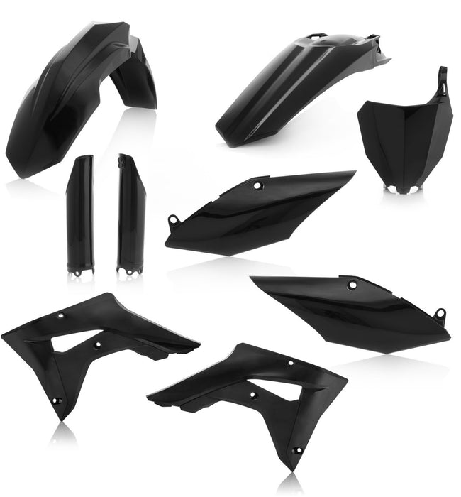 Acerbis 17-18 Honda CRF450RX (Does Not Include Airbox Cover) Full Plastic Kit Black 2645470001