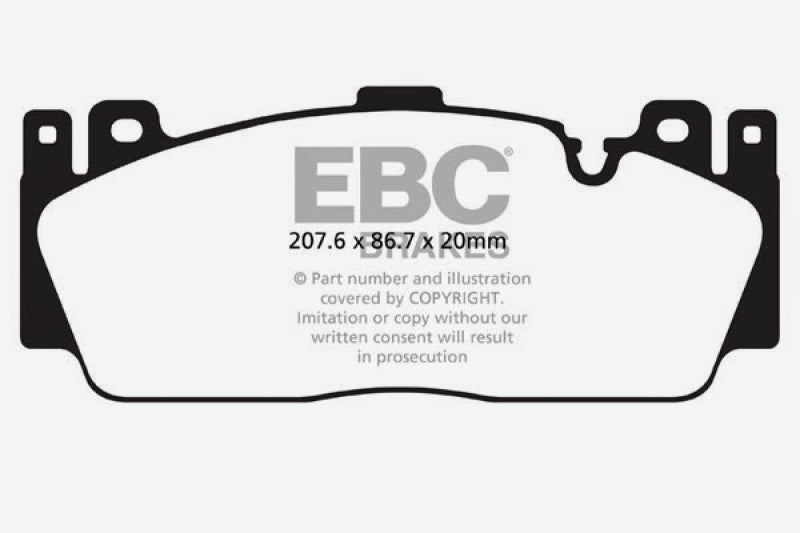Ebc Redstuff Brake Pad Sets DP32148C