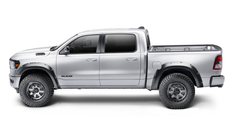 Bushwacker 19-22 Compatible with Dodge Ram 1500 Pocket Style Front Flares 2pc Black 50053-02