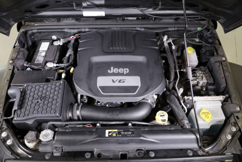 K&N 57-1581 Fuel Injection Air Intake Kit for JEEP WRANGLER JK V6-3.6L F/I 2012-2018