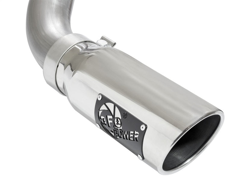 aFe MACHForce XP Exhausts Cat-Back Polished Tips 09-17 GM Silverado 1500 4.3/5.3L RegCab SB/LB 49-44072-P