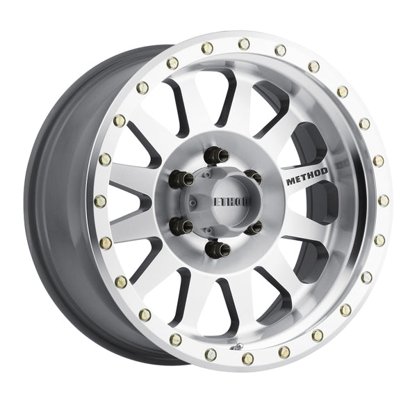 Method MR304 Double Standard 17x8.5 0mm Offset 6x135 94mm CB Machined/Clear Coat Wheel MR30478516300