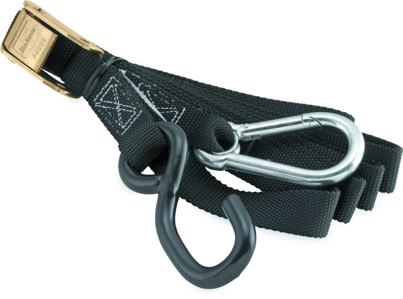 Bikemaster Carabiner Tie Down Soft Hook, Black 100537