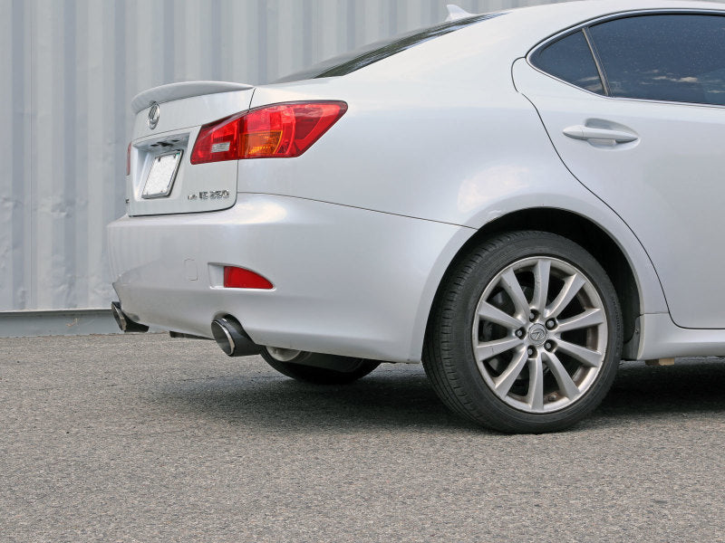 aFe POWER Takeda 06-13 Lexus IS250/IS350 SS Axle-Back Exhaust w/ Carbon Tips 49-36055-C