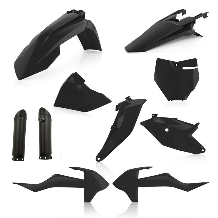 Acerbis Full Plastic Kits For Fits KTM Black () 2686020001