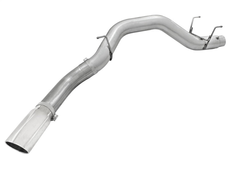 aFe Atlas 5in DPF-Back Aluminized Steel Exh Compatible with Dodge RAM Diesel 13-14 6.7L (td) Mega Cab w/Polished Tip 49-02039-P