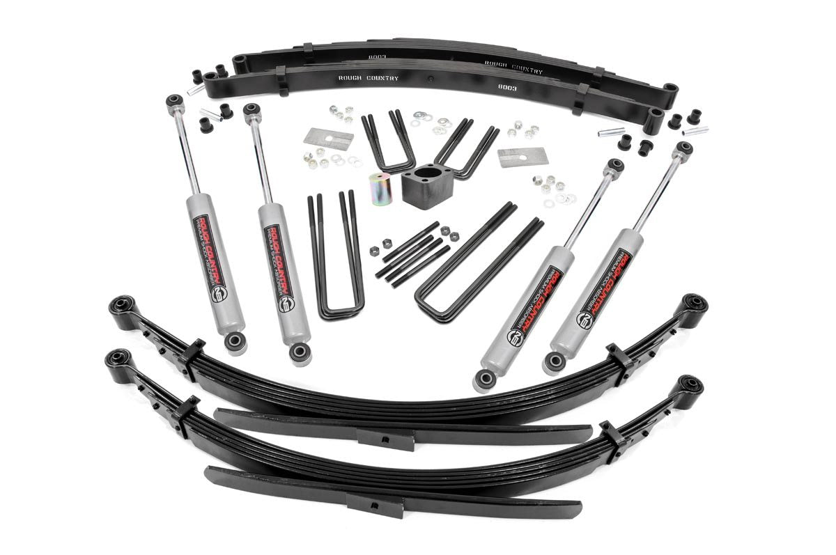 Rough Country 4 Inch Lift Kit Rear Springs Fits Dodge W100 Truck/W200 Truck (70-74) 331.20