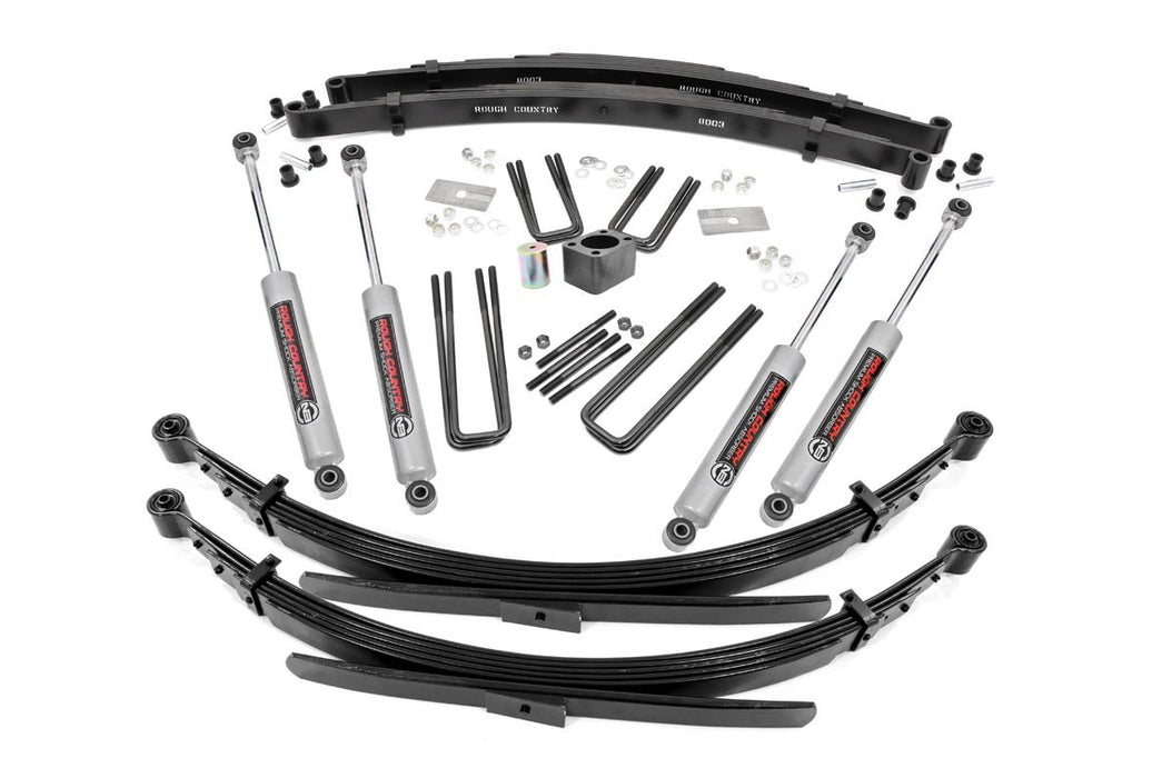 Rough Country 4 Inch Lift Kit Rear Springs Dodge W100 Truck/W200 Truck (70-74) 331.20
