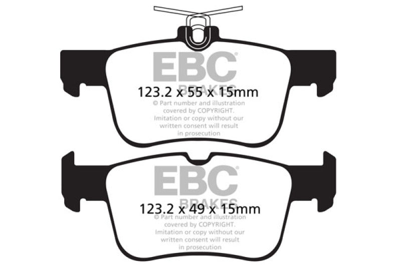 Ebc Redstuff Brake Pad Sets DP32160C