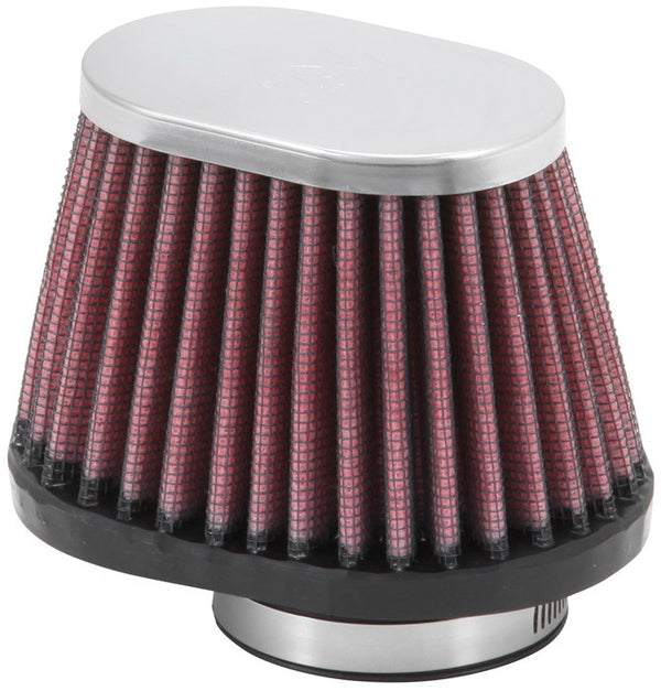 K&N Universal Clamp-On Air Intake Filter: High Performance, Premium, Replacement Air Filter: Flange Diameter: 1.75 In, Filter Height: 2.75 In, Flange Length: 0.625 In, Shape: Oval Straight, RC-2450