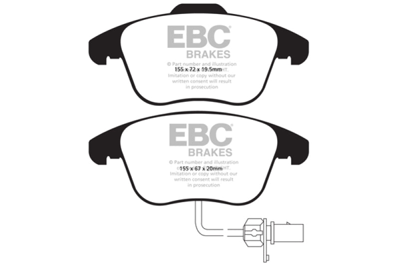 Ebc Redstuff Brake Pad Sets DP31998C