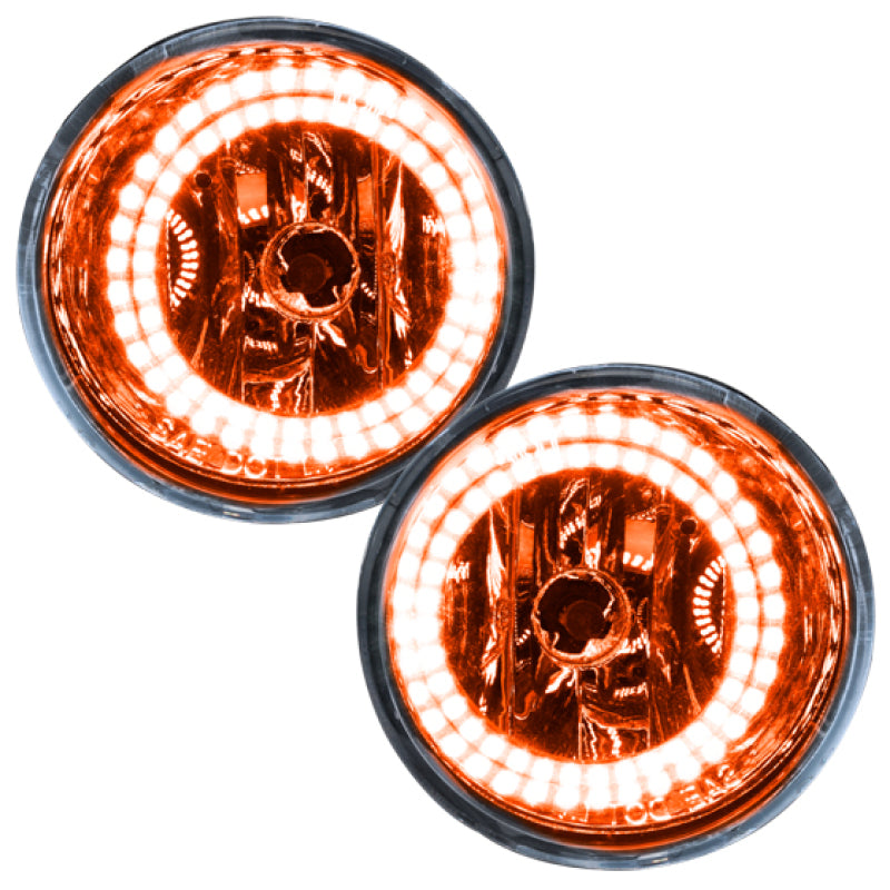 Oracle Lighting 04-15 Compatible with Nissan Titan Pre-Assembled LED Halo Fog Lights -Amber SEE WARRANTY 8177-005