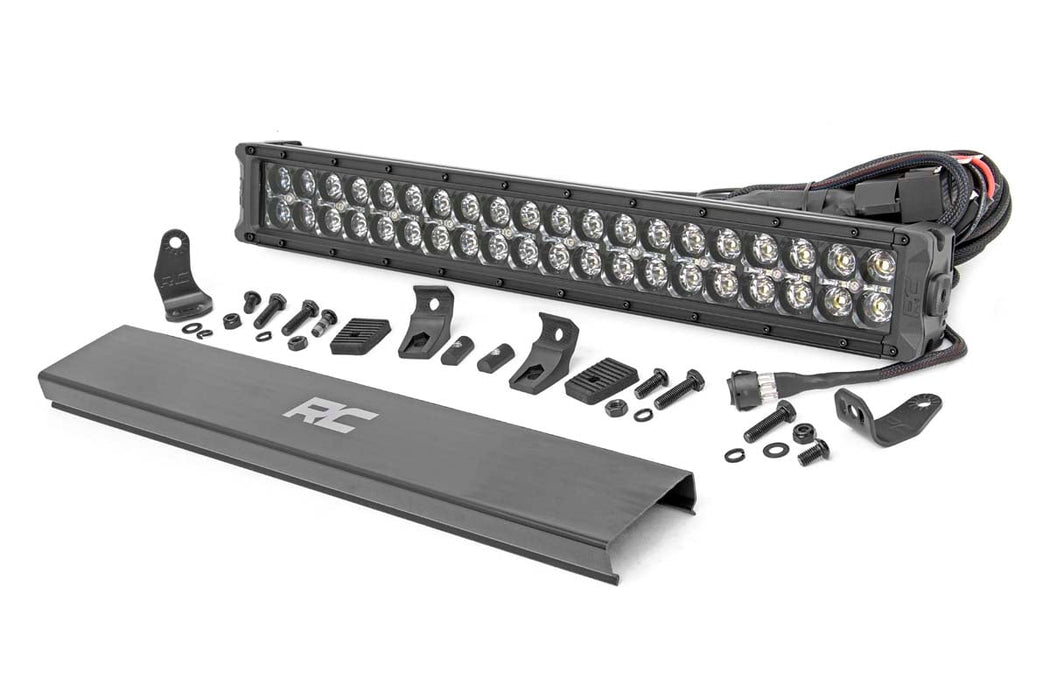 Rough Country Black Series Led Light 20 Inch Dual Row Amber Drl 70920BDA