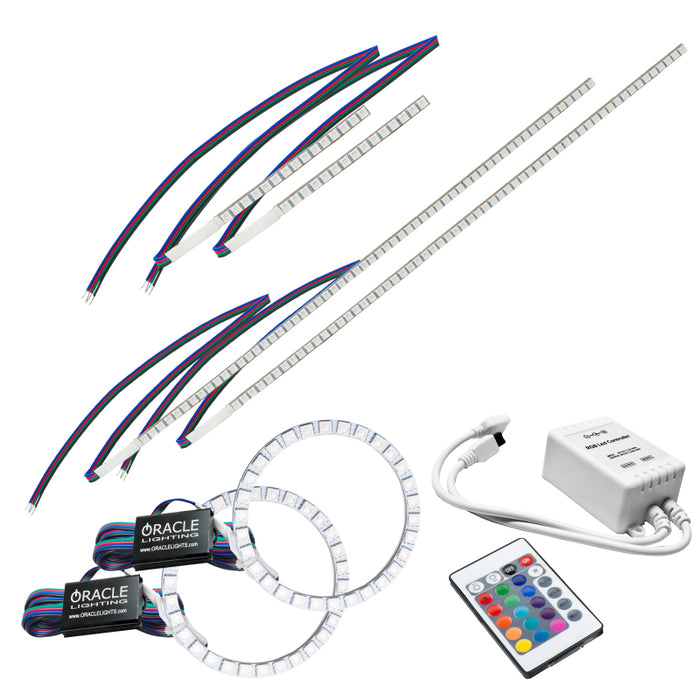 Oracle 16-18 Honda Ridgeline DRL Upgrade w/ Halo Kit ColorSHIFT w/ Simple Controller SEE WARRANTY 1324-504