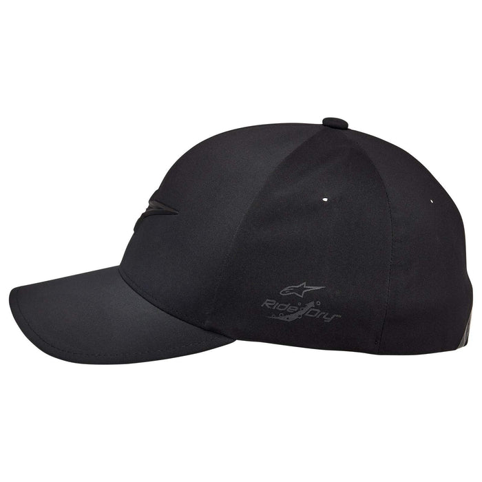 Alpinestars Standard Ageless Delta Curve Bill Hat Black Lg/Xl, Multi, One_Size 1019-81100-10-L/XL