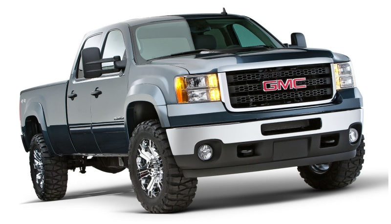 Bushwacker 07-13 GMC Sierra 1500 Fleetside Extend-A-Fender Style Flares 4pc 69.3in Bed Black 40954-02