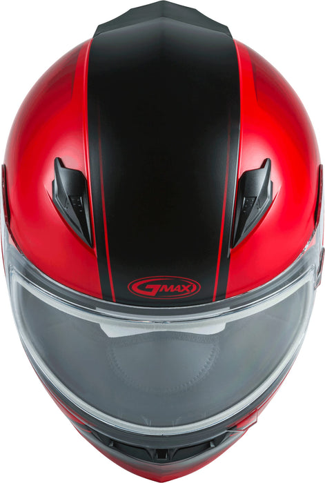 Gmax Gm-49Y Beasts Youth Full-Face Cold Weather Helmet (Red/Black, Youth Small) G2492030