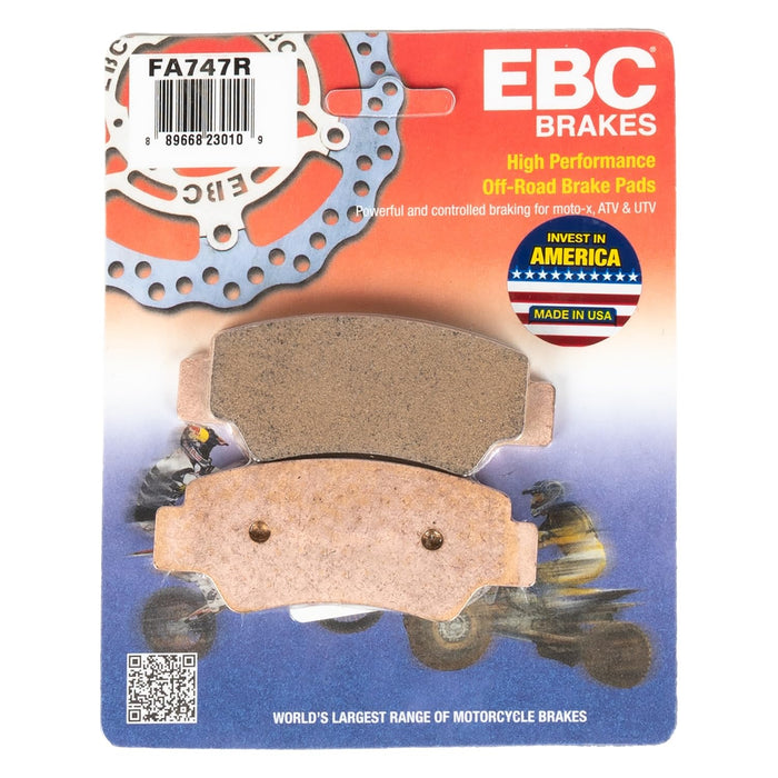 Ebc FA747R R Series Long Life Sintered Brake Pads