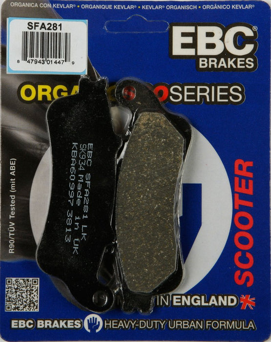 EBC Brakes SFA281 Standard Scooter Brake Pad