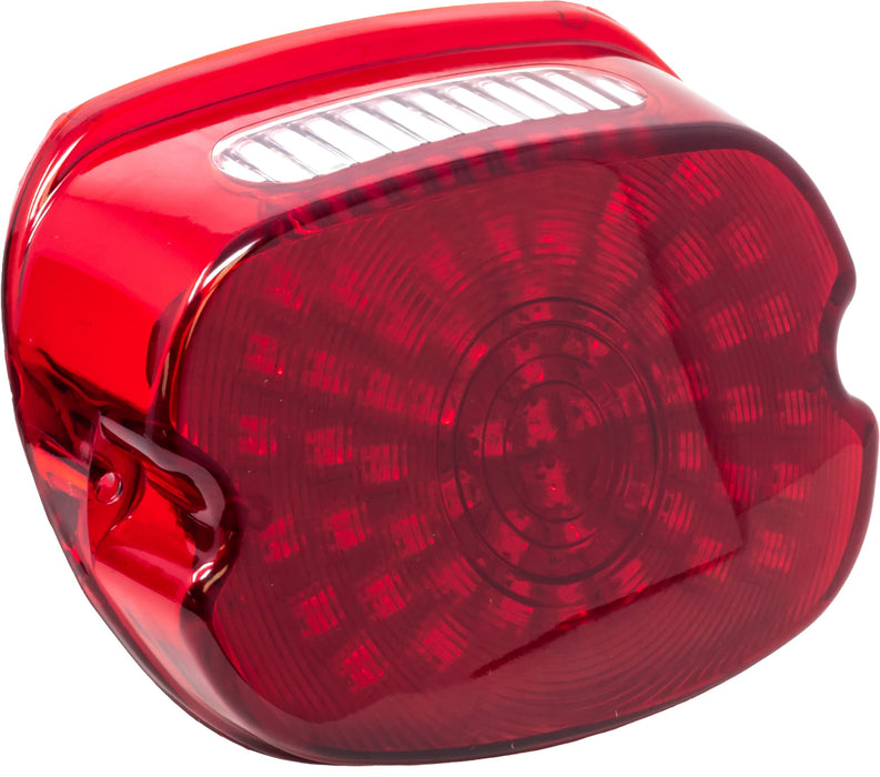 Letric Lighting Co. LLC-SLTL-RT Slantback LED Taillight - SO-LO Low-Profile LED Without Top Tag Window - Red