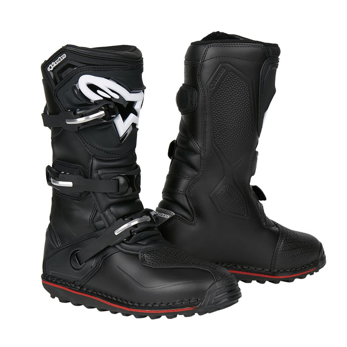 Alpinestars 2004017-13-10 Men's Tech T Motocross Boot, Black/Red, 10