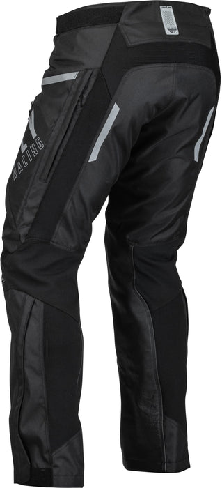 Fly Racing 2023 Adult Patrol Over-the-Boot Pants (Black/White, 36)